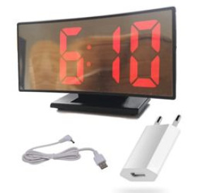 M1 53max / Budzik Elektroniczny Zegar Sieciowy Mirror Big