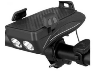 M1 33 / Lampka Rowerowa Uchwyt Telefon Powerbank Klakson