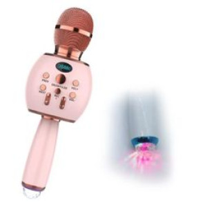 Mikrofon Karaoke Bluetooth Stroboskop Led Disco