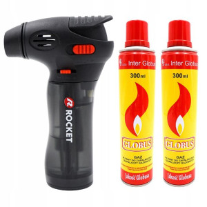 Palnik Kuchenny Cukierniczy Gazowy + 2x Gaz 300ml