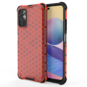 Honeycomb etui pancerny pokrowiec z żelową ramką Xiaomi Redmi Note 10 5G /