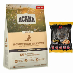 Acana Cat Adult Homestead Harvest 1,8kg + alpha 50g