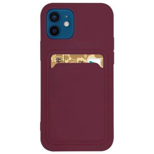 Card Case silikonowe etui portfel z kieszonką na kartę dokumenty do iPhone