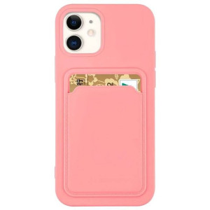 Card Case silikonowe etui portfel z kieszonką na kartę dokumenty do iPhone