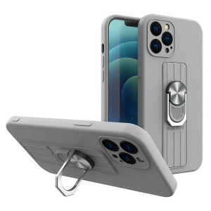 Ring Case silikonowe etui z uchwytem na palec i podstawką do iPhone SE 2020