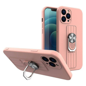 Ring Case silikonowe etui z uchwytem na palec i podstawką do iPhone 13 Pro
