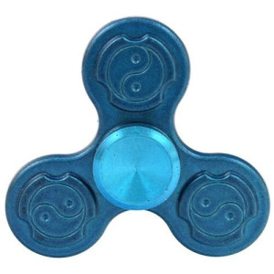 Aluminiowy Fidget Spinner Hand Spiner - niebieski