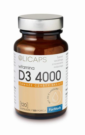 ForMeds Olicaps D3 4000 120 kaps.