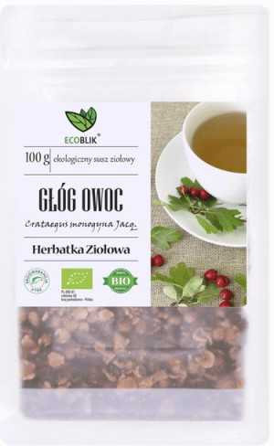 ECOBLIK Głóg Owoc EKO 100 g