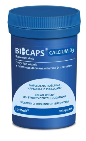 ForMeds BICAPS® Calcium D3 60 kaps.