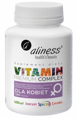 ALINESS Premium Vitamin Complex Dla Kobiet 120 tab.