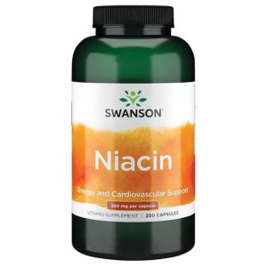 SWANSON Niacyna 250 mg 250 kaps.