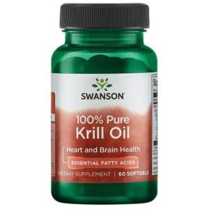 SWANSON Olej z Kryla 60 kaps.