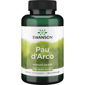 SWANSON Pau Darco 500 mg 100 kaps.