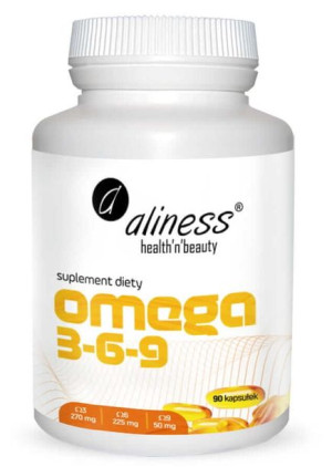 ALINESS Omega 3-6-9 270/225/50 mg 90 kaps.