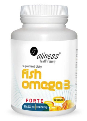 ALINESS Fish Omega 3 FORTE 500/250 mg 90 kaps.