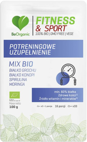 BEORGANIC Potreningowe Uzupełnienie MIX BIO 100 g