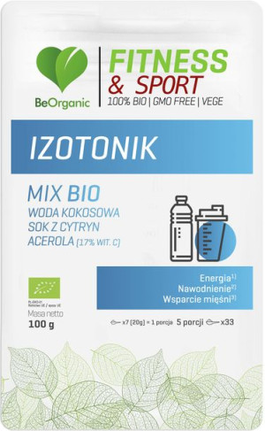 BEORGANIC Izotonik BIO 100 g