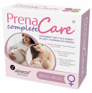 ALINESS PrenaCare® Complete Dla Kobiet w Ciąży i Karmiących 30 kaps. + 30 s