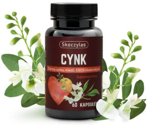 SKOCZYLAS Cynk 3 Formy Miedź EGCG i Kwercetyna 60 kaps.