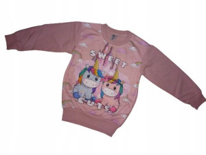Bluza Jednorożce Sweet Unicorn Rozm.122 (6-7 Lat)