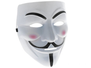 Maska Anonymous Vendetta Stop Acta Karnawał