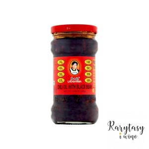 Chińska Pasta z Fermentowanej Czarnej Fasoli (Soi) w Oleju Chilli "Laoganma