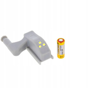 V2 Lampka Led Szafy Szafki Na Zawias Kuchnia + Bat