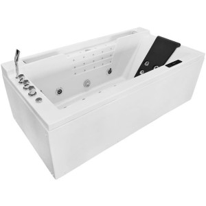 Wanna łazienkowa SPA z hydromasażem  1-osobowa 180x91x62cm MO-8005