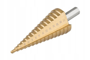 Wiertła Wiertło Stożkowe 4-32mm Stopniowe Hss