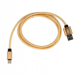 Kabel Przewód Ładowarka Oplot Usb Typ C Kolory