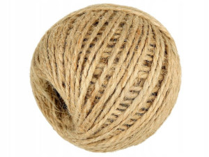 Naturalny Jutowy Sznurek Juta Ozdobny 100 G V3