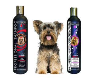 SUPER BENO PROFESSIONAL Zestaw dla Yorka, szampon + odżywka (2x250ml)