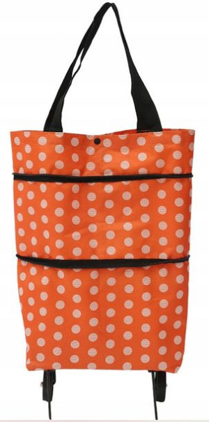 Torba na Kółkach Składana na Zakupy Wózek Shopper