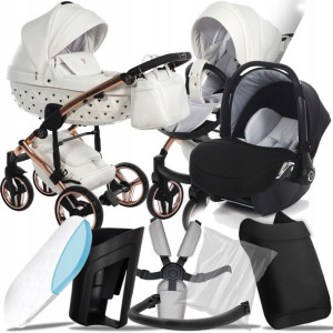 Wózek Junama 3w1 Exclusive 04 I Nosidełko 0-13 Kg