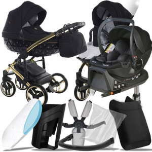 Wózek Junama 4w1 Exclusive 01 I Babysafe York Baza