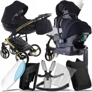 Wózek Junama 4w1 Exclusive 01 I Cosmo + Baza Iq