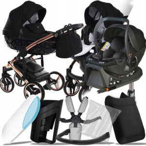 Wózek Junama 4w1 Exclusive 02 I Babysafe York Baza