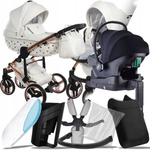 Wózek Junama 4w1 Exclusive 04 I Cosmo + Baza Iq