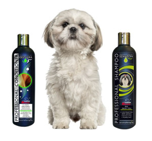 SUPER BENO PROFESSIONAL mokry szampon DLA SHIH-TZU + odżywka do sierści dłu