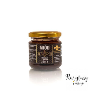 Polski 100% Naturalny Miód Kremowany z Kakao z Baranowa Apimar 220g