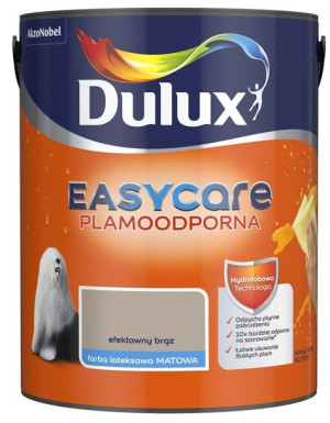 FARBA DULUX EASY CARE- efektowny brąz, 5l