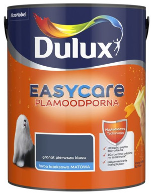 FARBA DULUX EASY CARE- granat pierwsza klasa, 5l