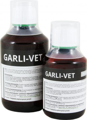 Garli-vet Vetanimal Nowość 125 ml czosnek  żeńszeń
