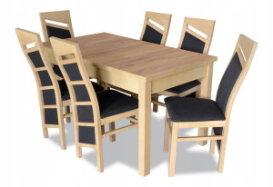 Stół Rozkładany + 6 Krzeseł Super Oferta!