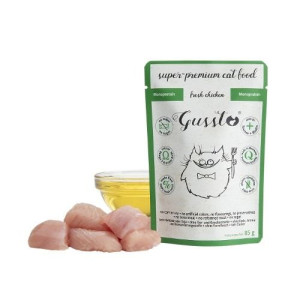 Gussto Fresh Chicken 85g - świeży kurczak saszetka