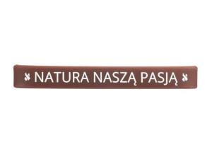 Silikonowa opaska, bransoletka - Natura naszą pasją