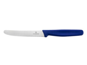 Nóż do pomidorów Victorinox 5.0832 (ząbkowany 11cm niebieski)
