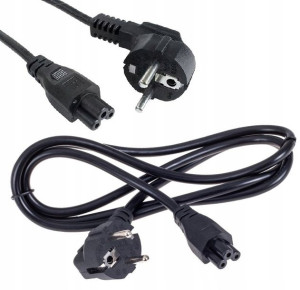 Kabel Zasilający Do Laptopa Koniczynka 1,3m