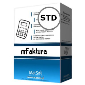 mFaktura Standard BOX - program do wystawiania faktur, fakturowania